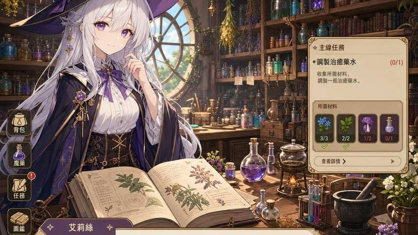 魔女秘药 剧情互动 演示图 4