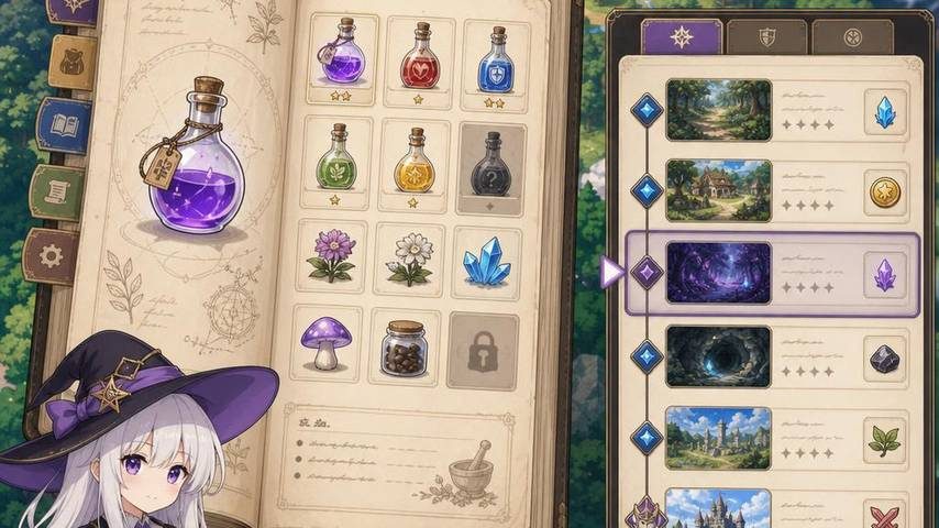 魔女秘药 地图探索 资料图 6