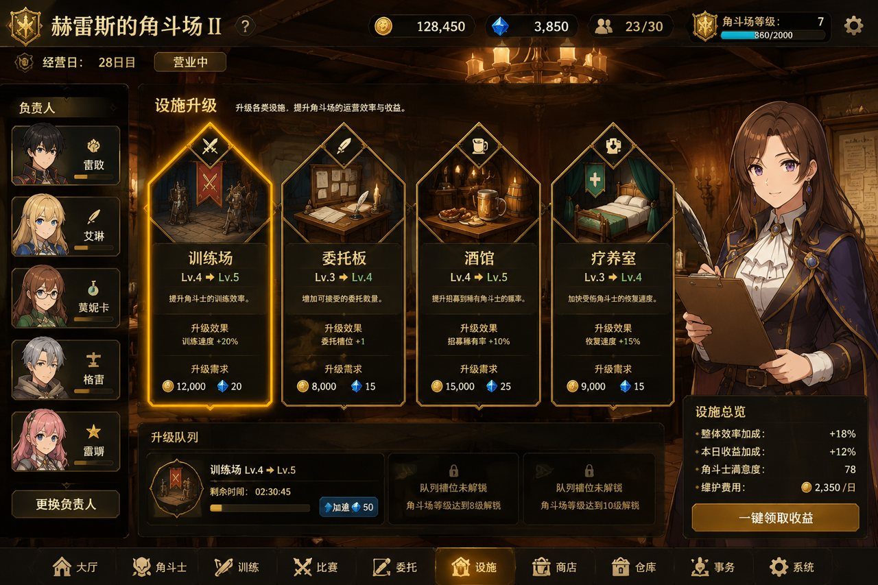 赫雷斯的角斗场Ⅱ 多结局路线 详情图 2
